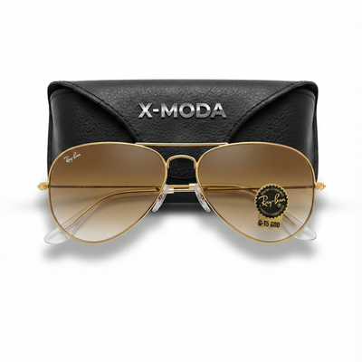 RAYBAN GOLDEN X-PILOT
