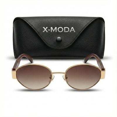 X-MODA GOLDEN OVAL SHAPE