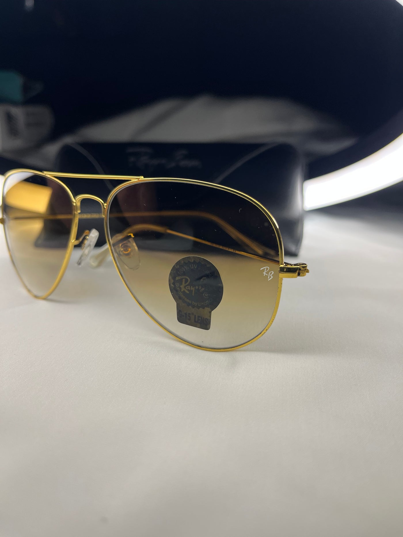 RAYBAN GOLDEN X-PILOT