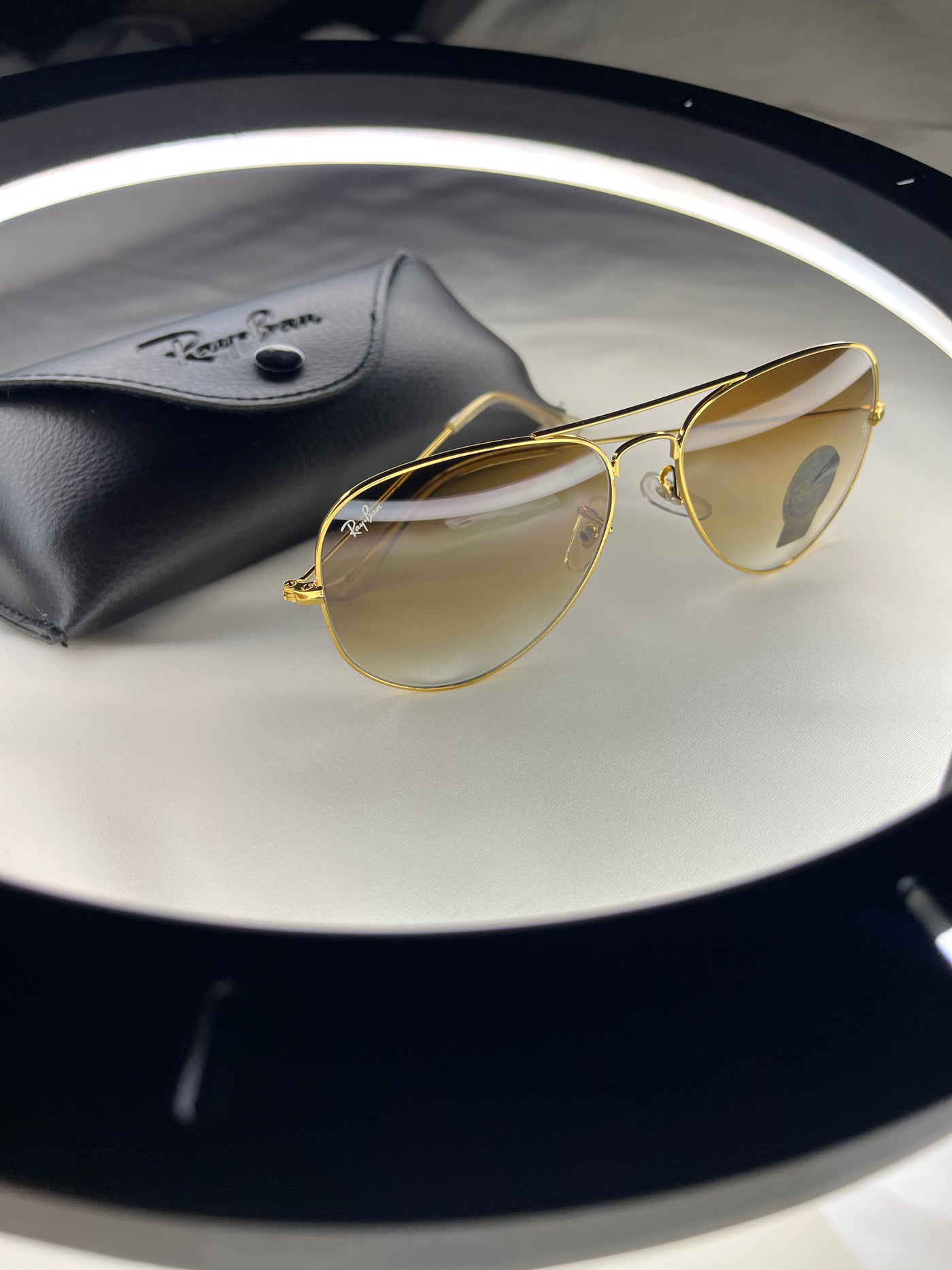 RAYBAN GOLDEN X-PILOT
