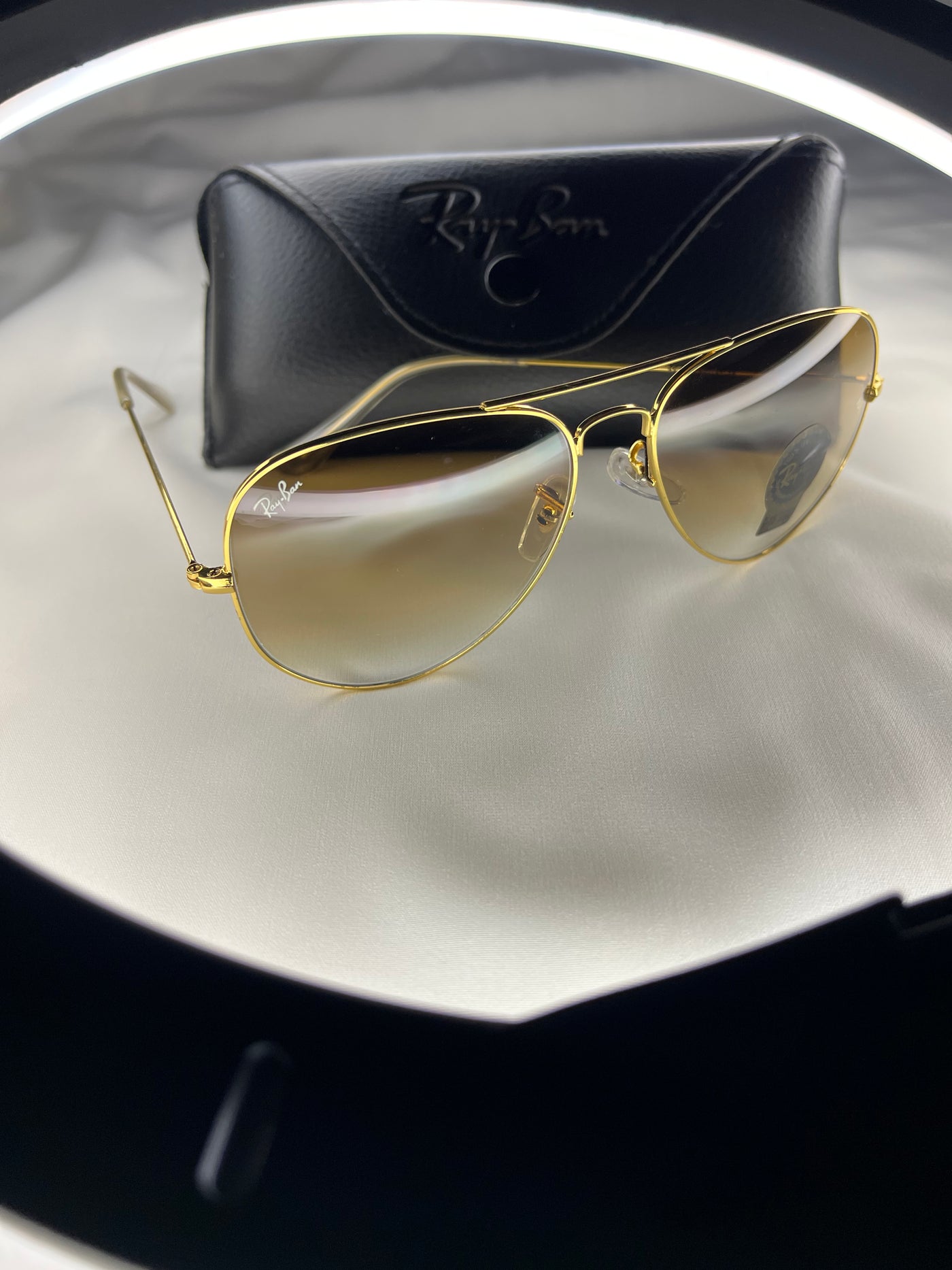 RAYBAN GOLDEN X-PILOT