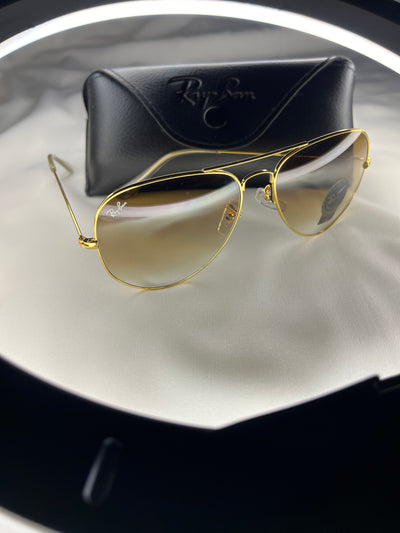 RAYBAN GOLDEN X-PILOT